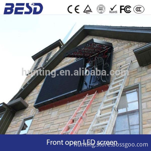 USA/Canada market P10 wifi cloud-based LED digital sign double sided/front open LED display